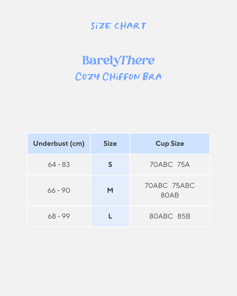 Cozy Chiffon Bra